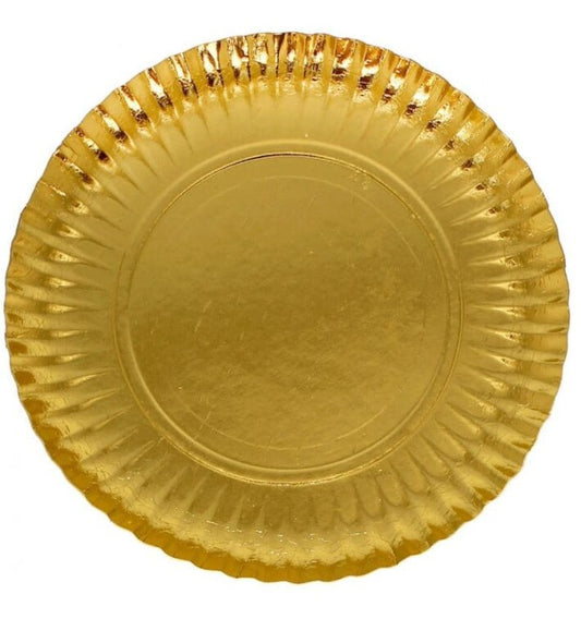 Prato Cartão Dourado